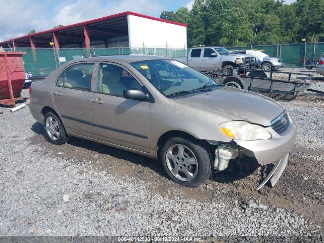  Salvage Toyota Corolla