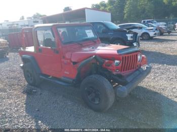  Salvage Jeep Wrangler