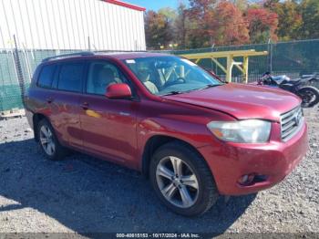  Salvage Toyota Highlander