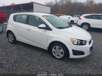  Salvage Chevrolet Sonic