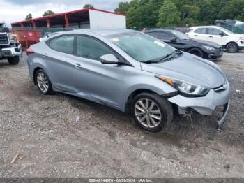  Salvage Hyundai ELANTRA