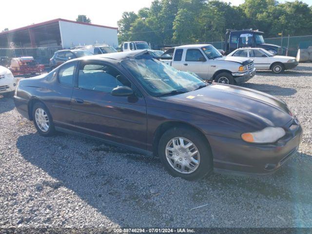  Salvage Chevrolet Monte Carlo