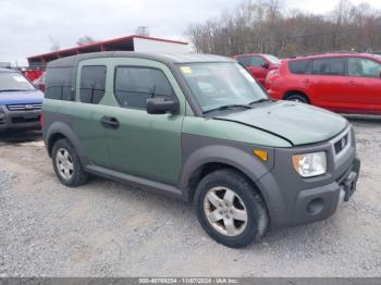  Salvage Honda Element