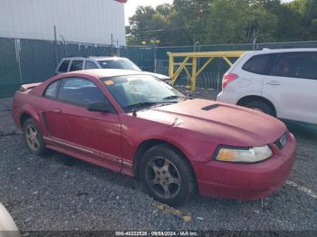  Salvage Ford Mustang