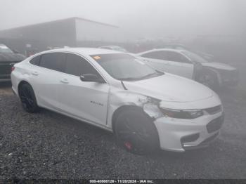  Salvage Chevrolet Malibu