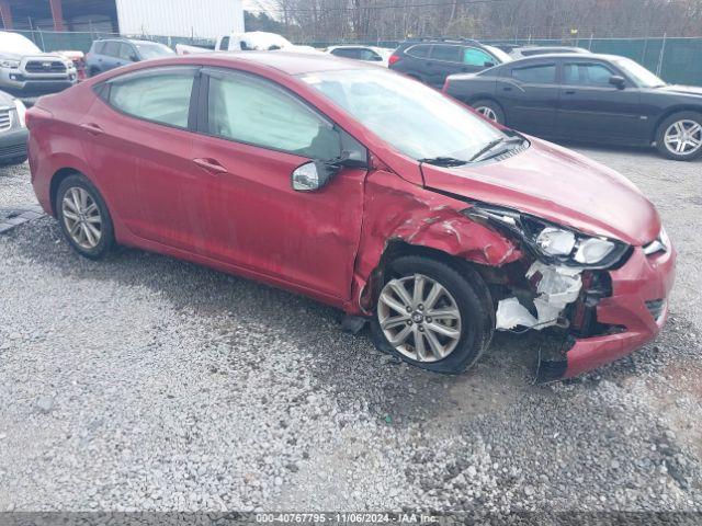  Salvage Hyundai ELANTRA