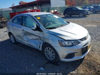  Salvage Chevrolet Sonic