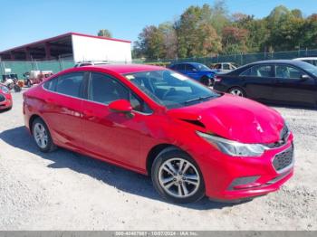  Salvage Chevrolet Cruze