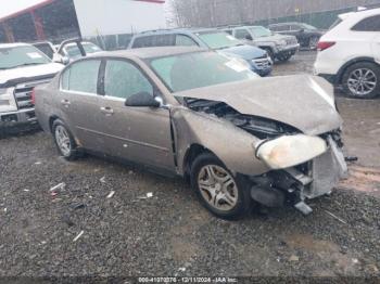  Salvage Chevrolet Malibu