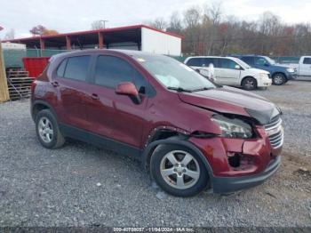  Salvage Chevrolet Trax