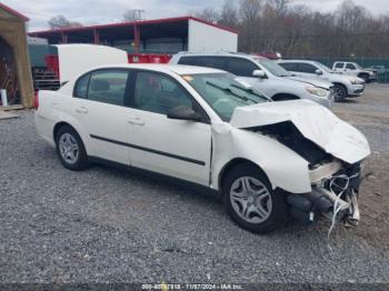  Salvage Chevrolet Malibu