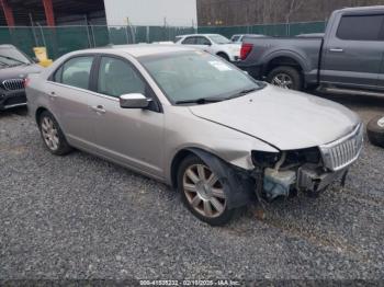  Salvage Lincoln MKZ