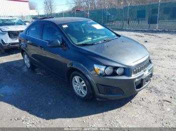  Salvage Chevrolet Sonic