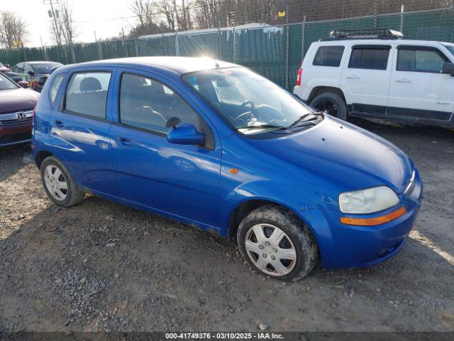  Salvage Chevrolet Aveo