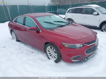  Salvage Chevrolet Malibu