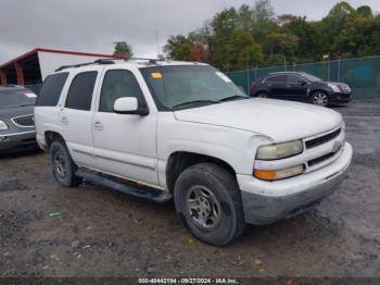  Salvage Chevrolet Tahoe
