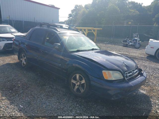  Salvage Subaru Baja