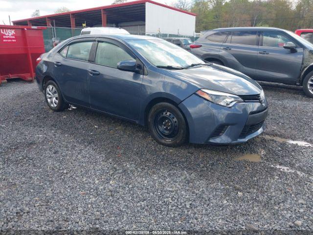  Salvage Toyota Corolla