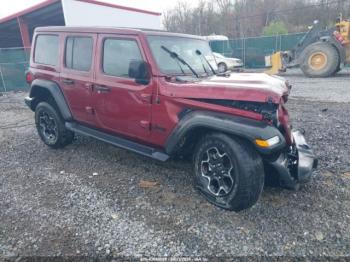  Salvage Jeep Wrangler