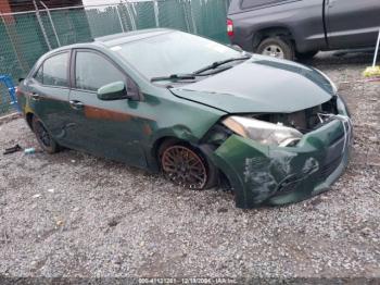  Salvage Toyota Corolla