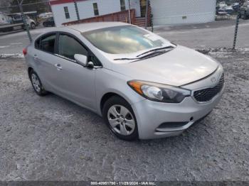  Salvage Kia Forte