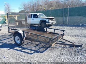  Salvage Hughes Utility Trailer