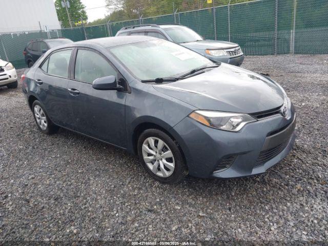  Salvage Toyota Corolla