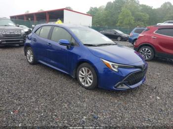  Salvage Toyota Corolla