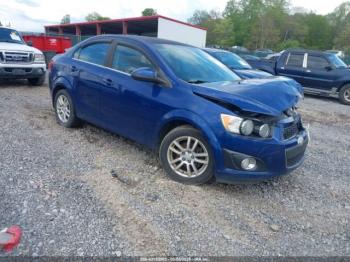  Salvage Chevrolet Sonic