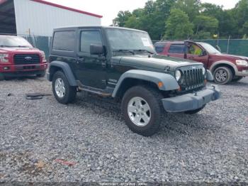  Salvage Jeep Wrangler