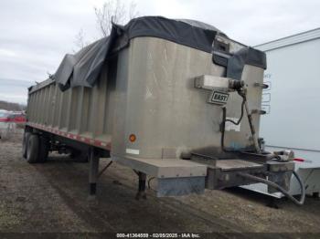  Salvage East Manufacturing Dump Trailer