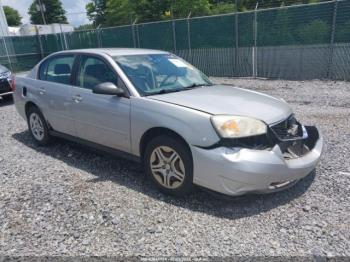  Salvage Chevrolet Malibu