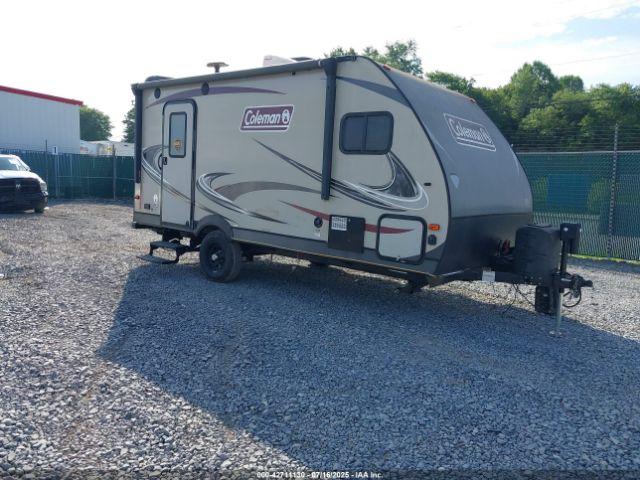  Salvage Coleman Travel Trlr