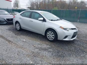  Salvage Toyota Corolla
