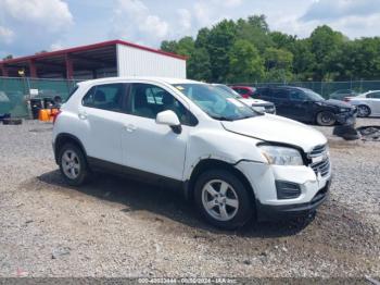  Salvage Chevrolet Trax