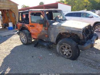  Salvage Jeep Wrangler