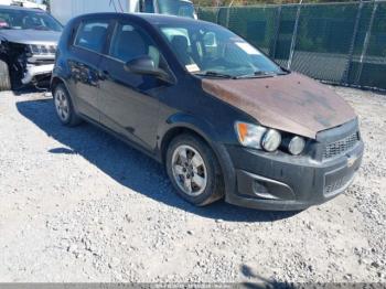  Salvage Chevrolet Sonic