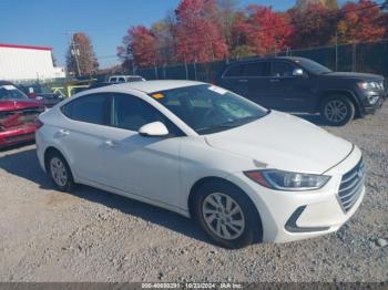  Salvage Hyundai ELANTRA