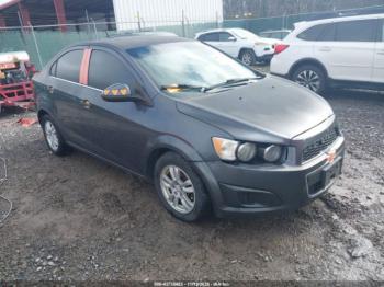  Salvage Chevrolet Sonic