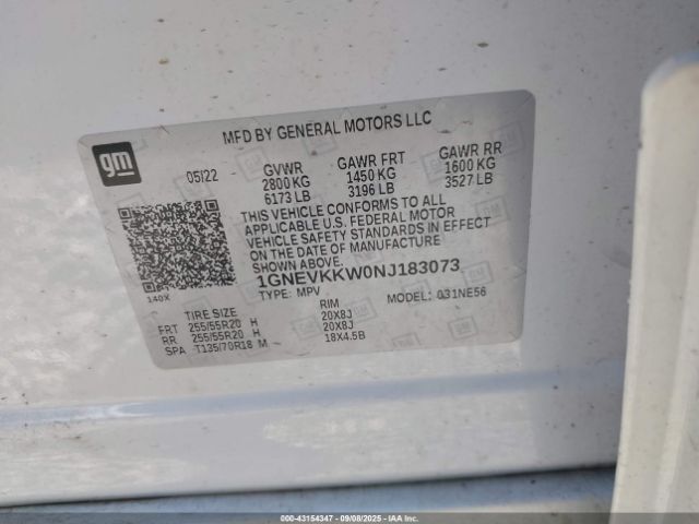 Chevrolet Traverse Awd Premier Image 11