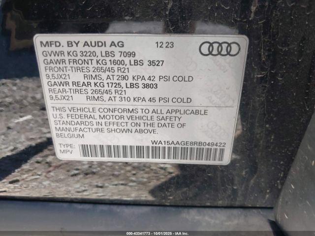 Audi Q8 Premium Plus Quattro Image 16