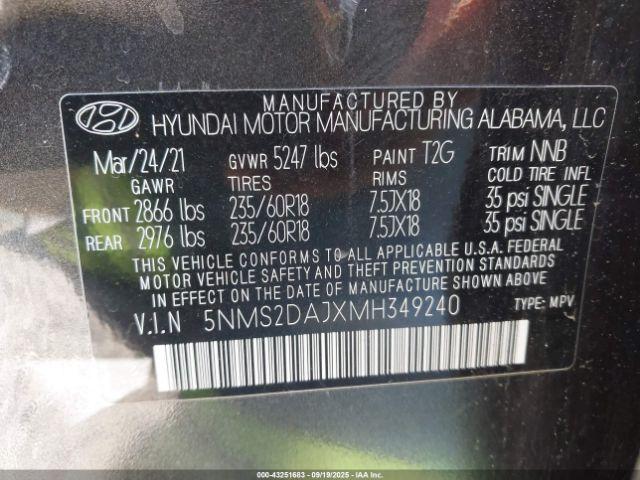 Hyundai SANTA FE Sel Image 12