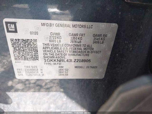 GMC Acadia Fwd Sle Image 16