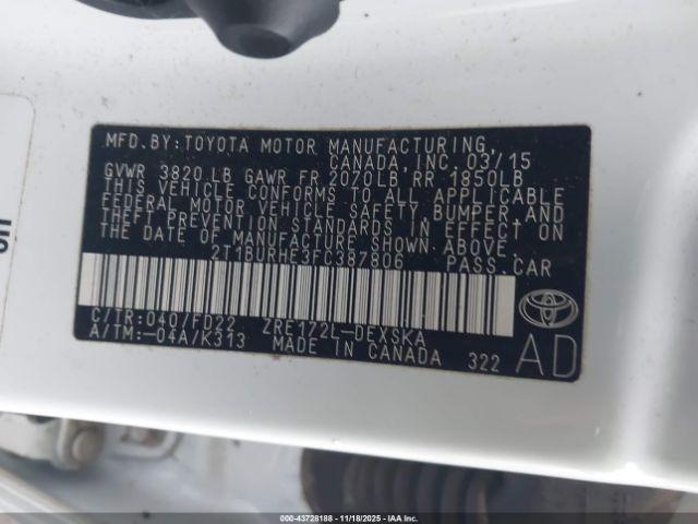 Toyota Corolla S Plus Image 13