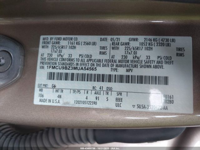 Ford Escape Se Hybrid Image 8