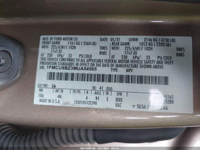 Ford Escape Se Hybrid Image 8