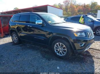  Salvage Jeep Grand Cherokee