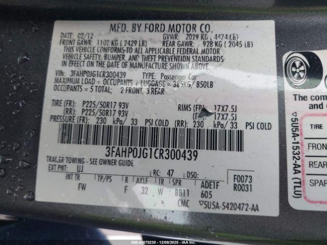 Ford Fusion Sel Image 7