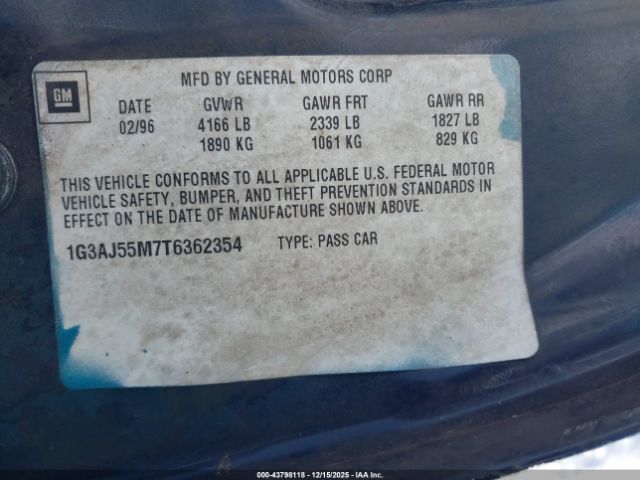 Oldsmobile Ciera Sl Image 11