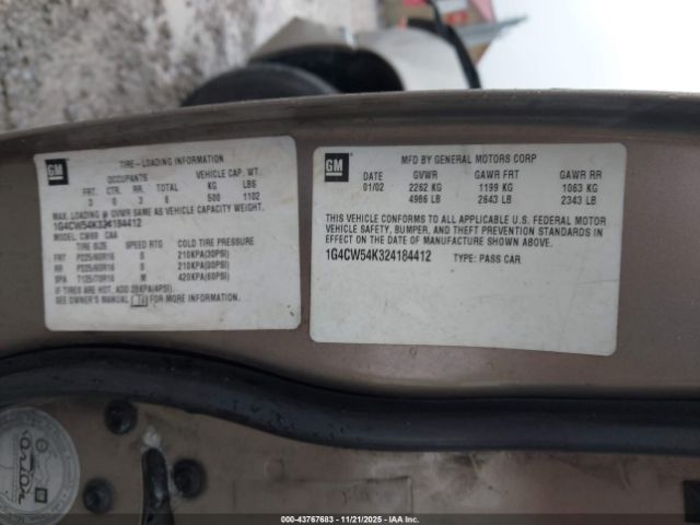 Buick Park Avenue Image 7